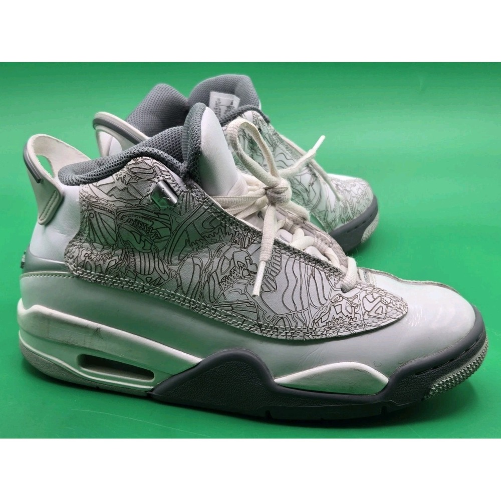 Nike Air Jordan Dub Zero Size 5.5Y DV1360-107 Sneakers Youth Cool Gray Kid Shoes
